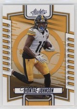 2023 Panini Absolute Purple Diontae Johnson #83 17dt