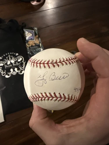 Yogi Berra Signed Baseball New York Yankees Steiner Authenticated