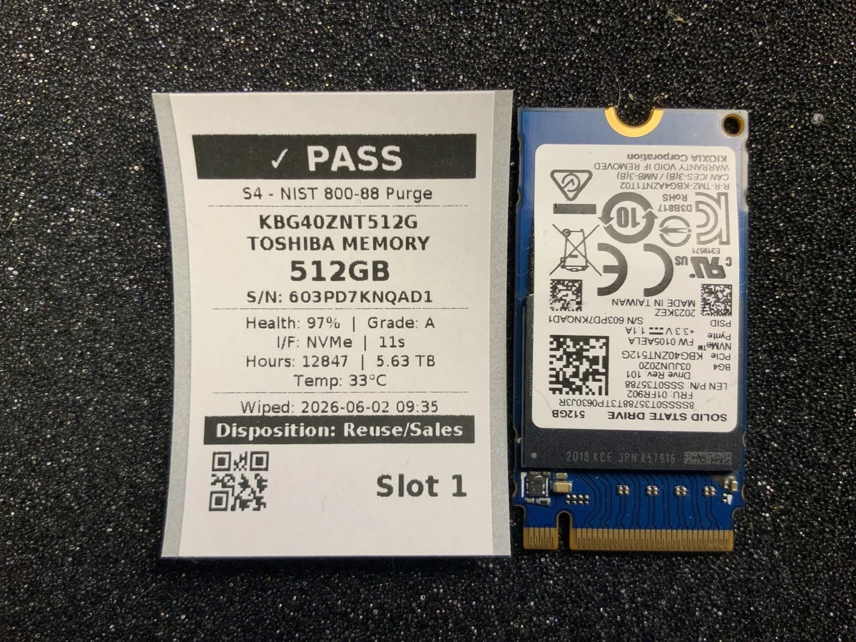Toshiba 512 GB Solid State Drives for sale | eBay