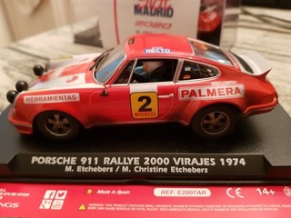 Fly Porsche 911 (Rallye Virajes 1974) Ref E 2007AR Ltd Ed Superb & unbenutzt verpackt