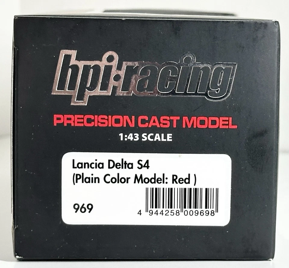 HPI Racing 1:43 - Lancia Delta S4 (Modelo Color Liso: Rojo) - 969 Foto 3 de 4
