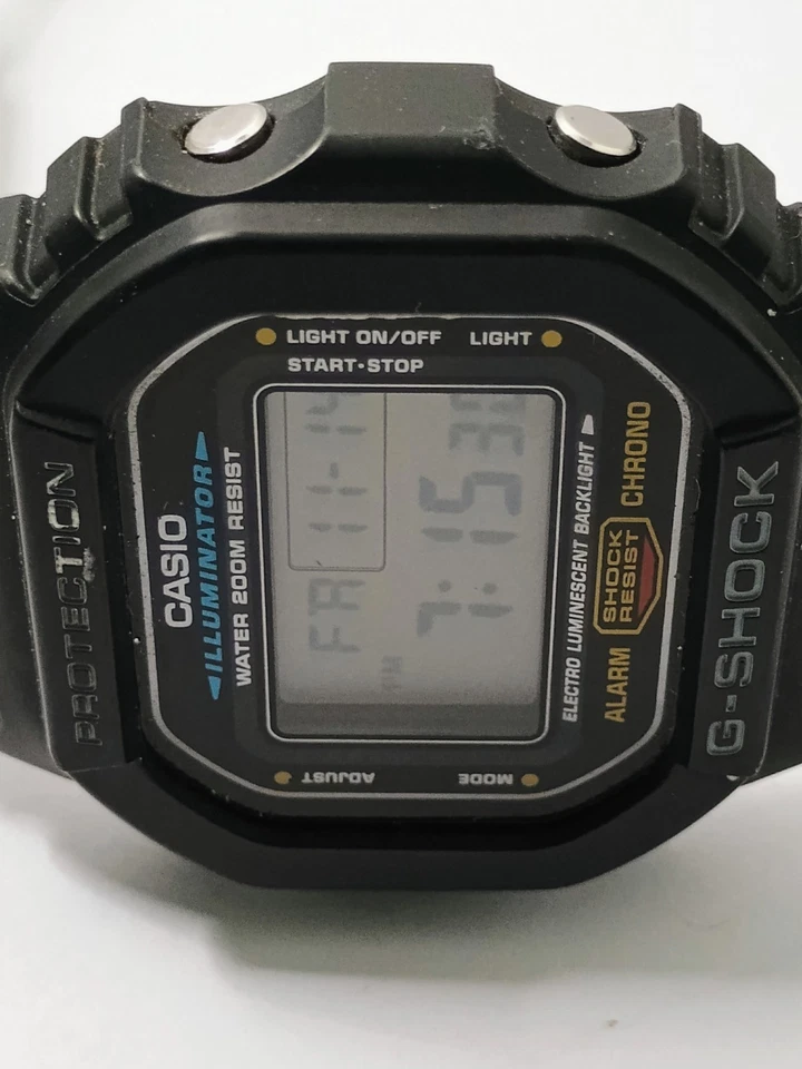 Casio Hombre G-Shock Iluminador Reloj Digital Resistente a Golpes Agua Foto 2 de 4