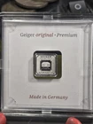 Geiger Edelmetalle Fine Silver 1 gram Square Bar in Assay