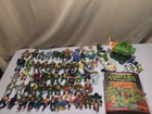 Vintage Teenage Mutant Ninja Turtles TMNT Figures Vehicles Weapons Lot of 75