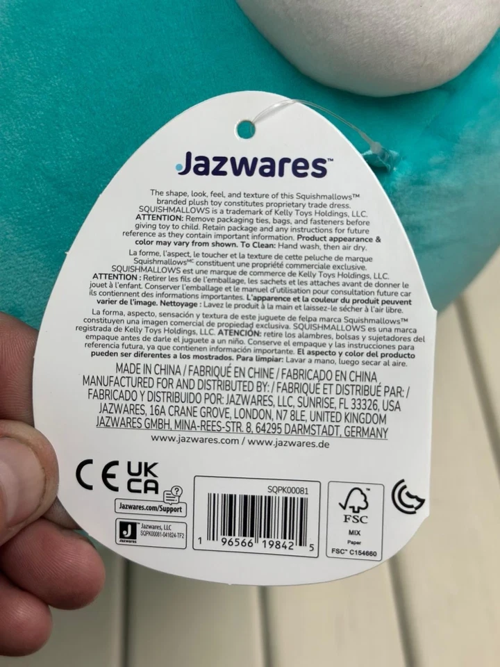 NUEVO Squishmallows 12” Pulgadas Pokemon Center Oficial Bellibolt Coleccionable Foto 4 de 4