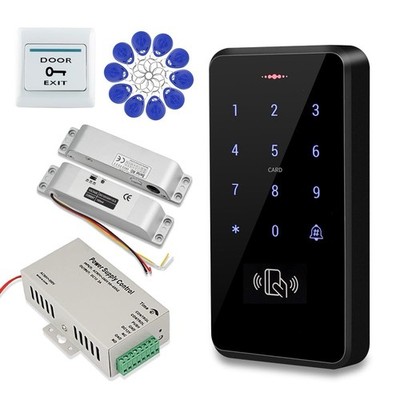 Waterproof Door Access Control System Kit RFID Access Control Keypad Touch Panel
