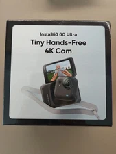 Insta360 GO Ultra Official Kit - Magnetic Mini Action Cam Black