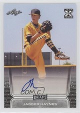 2020 Leaf Draft Auto Jagger Haynes #BA-JH1 Auto 11gw