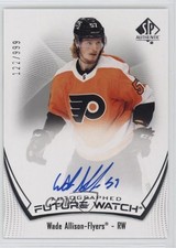 2021-22 SP Authentic Auto Future Watch 122/999 Wade Allison #113 Auto 0g3o