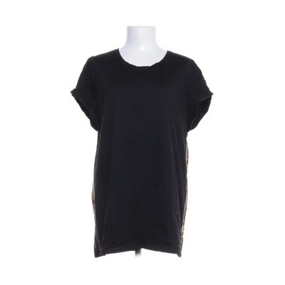 Versace for H&M, Top, Größe: L, Schwarz, Baumwolle, Einfarbig, Damen #fzE