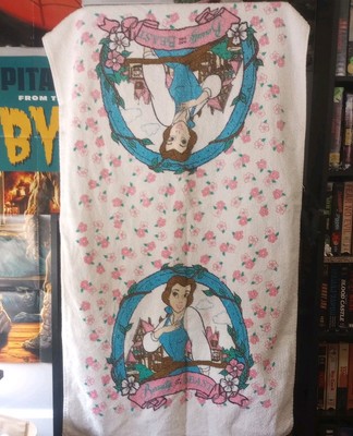 Vintage Beauty and the Beast  towel  Cannon 100% cotton made in USA