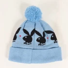 Supreme Beanie Knit Beanie Bonbon Beanie bleu clair marque chapeau bonnet tricot