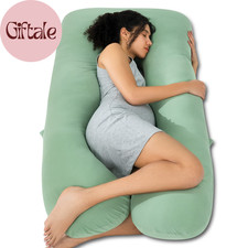 Cooling Pregnancy Pillows, U Shaped Full Body Maternity Pillow for Pregnant Supp