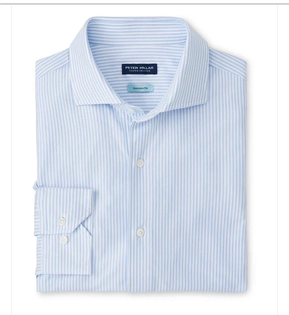 Peter Millar Mens XL Crown Crafted Excursionist Flex Striped Button Shirt $275
Opens in a new window
