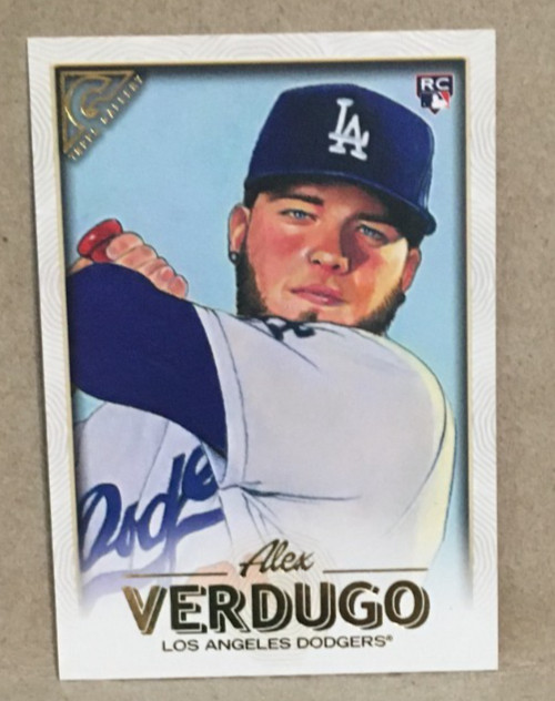 2018 Topps Gallery Alex Verdugo RC Rookie #10 Dodgers ( FREE SHIPPING )