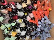 Lot of 100 Sally Hansen Nail Polishes – Gel, Insta-Dri, Pure, Xtreme – New!