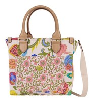 Oilily Hanay Handbag Schultertasche Handtasche Tasche Sand Mehrfarbig Neu