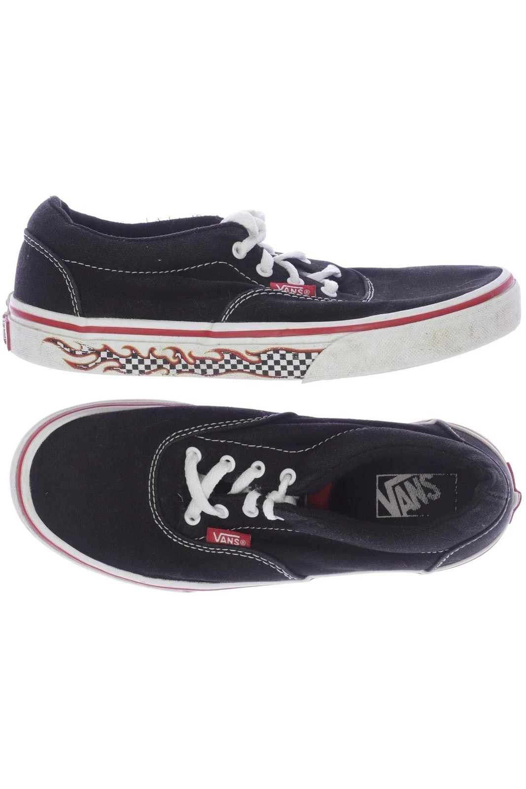 VANS scarpa da bambino ragazzo sneaker sandalo scarpa bassa taglia EU 34 nero #4ggttb1