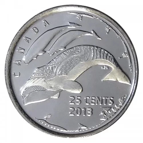 2013 Canada 25 Cents — photo from the most recent tracked eBay sale