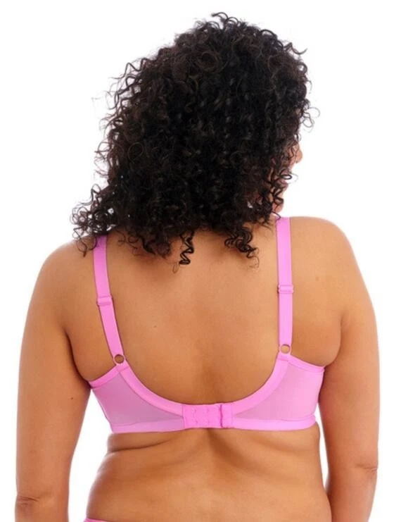 Sutiã Elomi Brianna Plunge Underwire EL8080-VEK muito rosa novo com etiquetas - Imagem 2 de 4