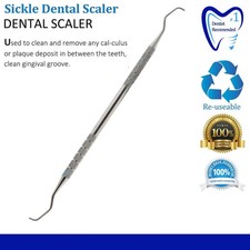 Professional Dental Tartar Calculus Plaque Remover - Tooth Scraper - Stainless