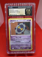 2008 Bronzor Stormfront 55/100 CGC PRISTINE 10- Pokemon TCG Vintage