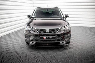 Maxton Design Frontlippe passend für Seat Ateca Mk1 schwarz Hochglanz