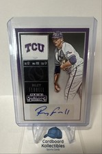 2015 Panini Contenders - College Ticket Riley Ferrell #23 Ball Behind Head, Blue