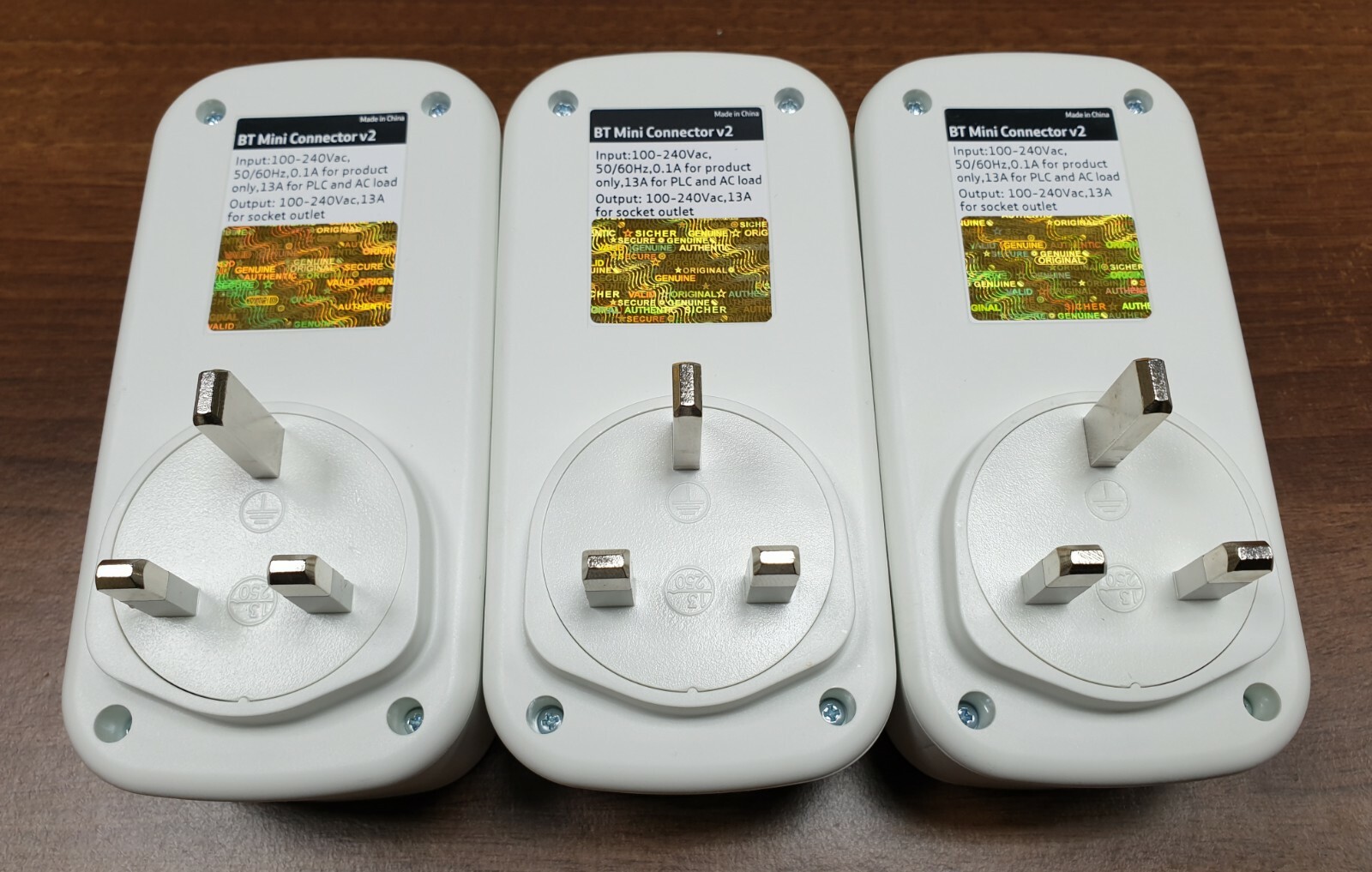 3 x BT Mini Connectors VERSION 2 1000Mb 1GB Gig Powerline Adapters BT