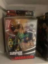 John Morrison Autographed WWE Survivor Series Elite Figure Highspots COA