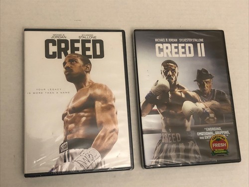 5 DVDs, Cinderella Man (2005), Rocky(1976), Creed(2015), Creed II(2018), Warrior - Picture 7 of 9