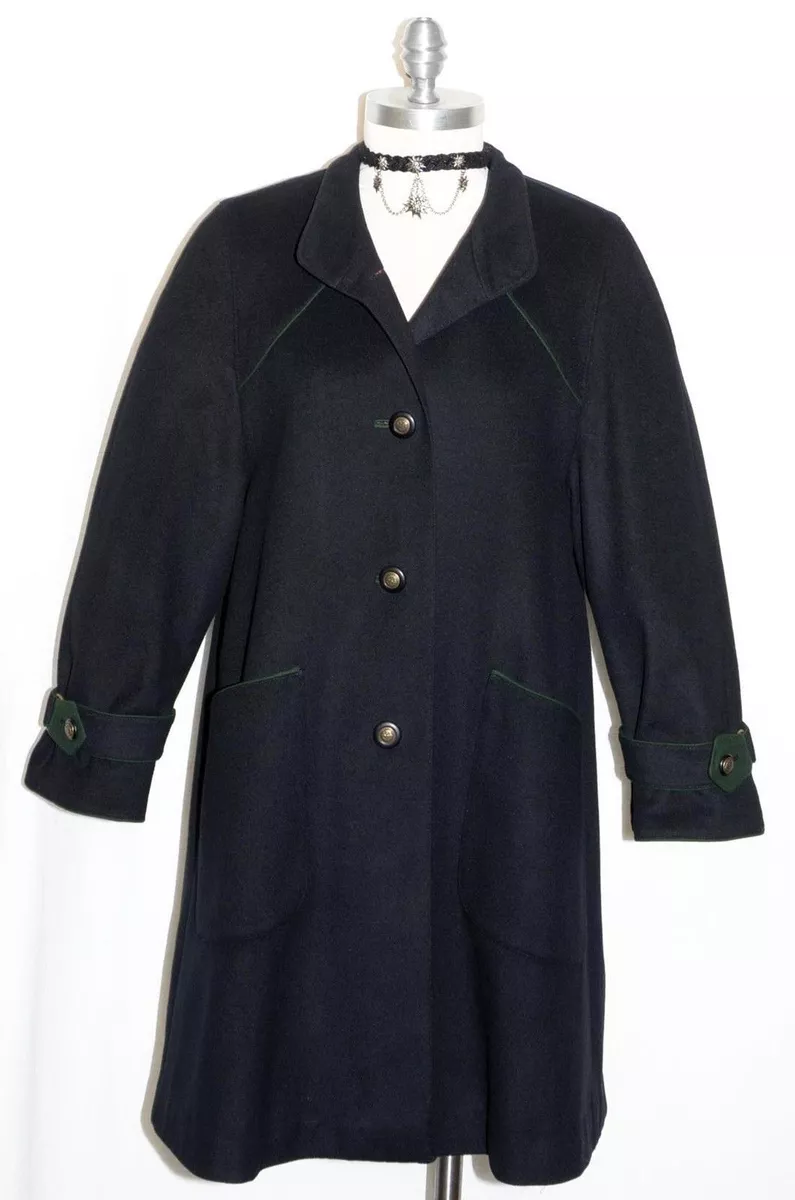 Boiled wool cheap swing coat