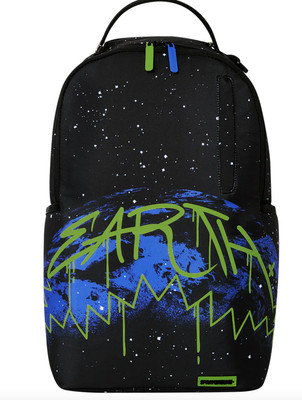 SPRAYGROUND EARTH DAY EVERY DAY GLOW SHARK BACKPACK