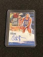 Otis Birdsong 2019-20 Court Kings High Court Signatures Ruby Auto #d /99 Nets