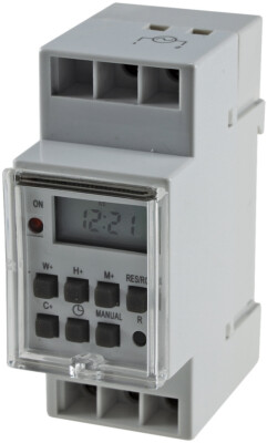 Schalttafel Wochen Zeitschaltuhr Hutschienen Einbau 230V 3600W digital Timer