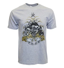 SOUND GARDEN KING ANIMAL TOUR MEN GRAY T SHIRT