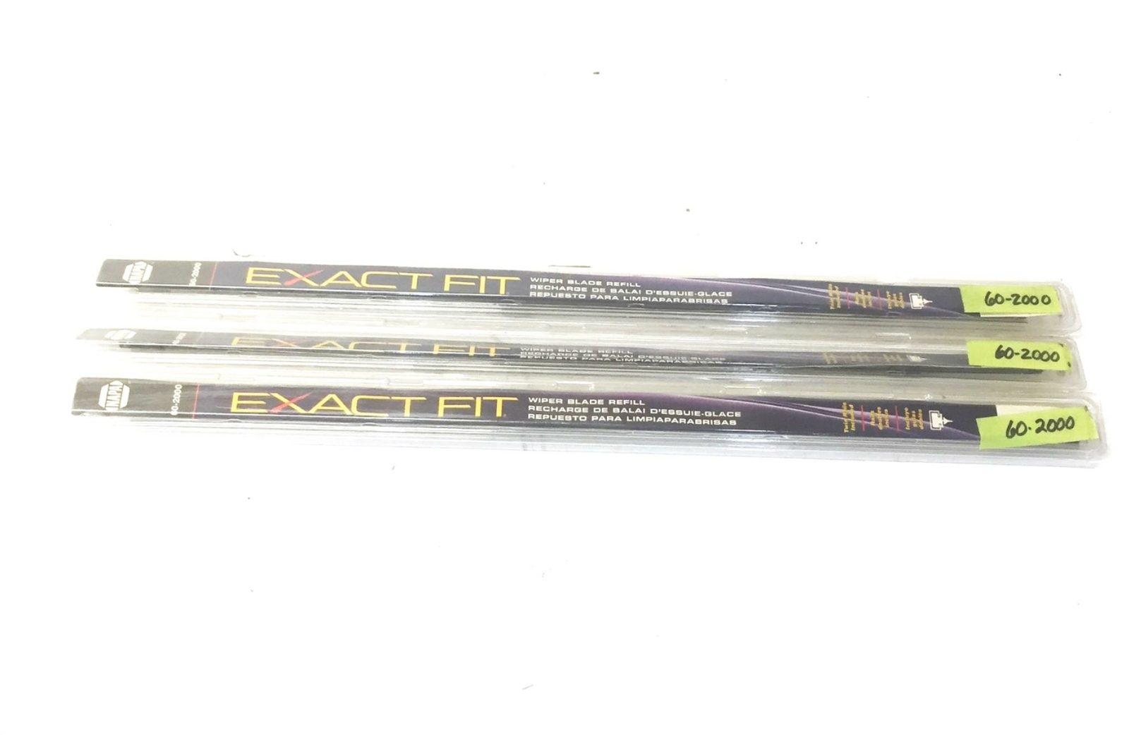 Napa "Exact Fit" Wiper Blade Refill 602000 [Lot of 3] NOS eBay