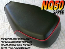 NQ50 Spree Replacement seat cover for Honda NQ 50 Red Piping 007B