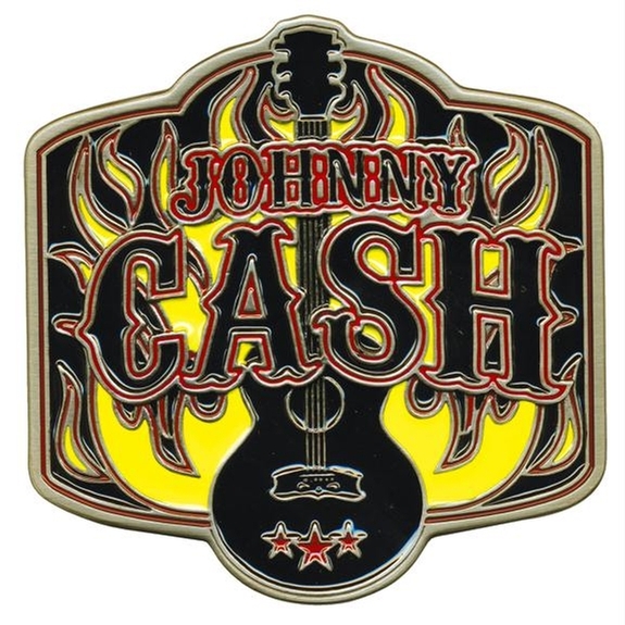 johnny cash belt buckle