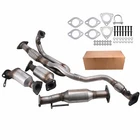 Fits For 2009-2016 GMC Acadia 3.6L All Three Catalytic Converters Flex Pipe US