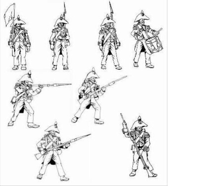 Hut 1/72 Maßstab FRANZÖSISCHE GRENADIERE & VOLTIGEURS Figuren - enthält 1 Anguss - 8171