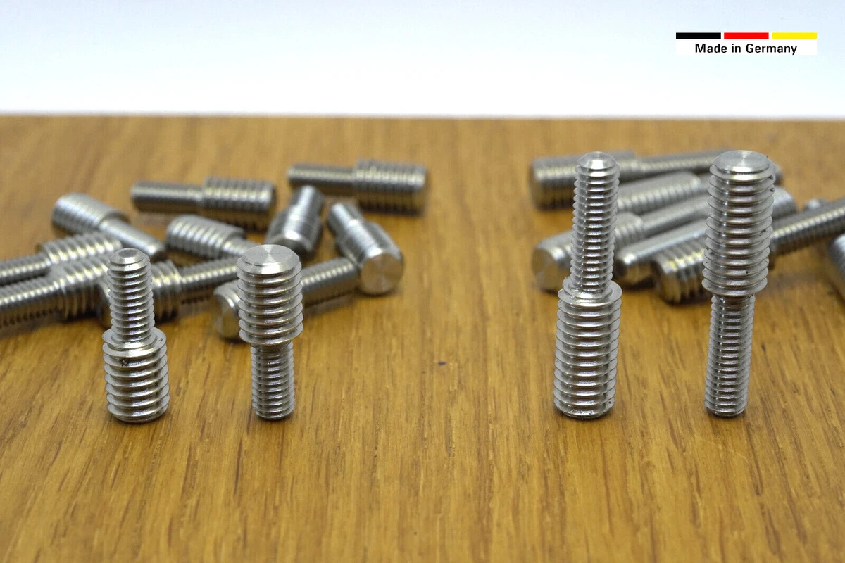 Gewindeadapter Außen M6 auf M4 Außen aus Edelstahl | eBay 