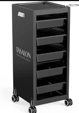 TASALON New Upgrade Salon Trolley Cart