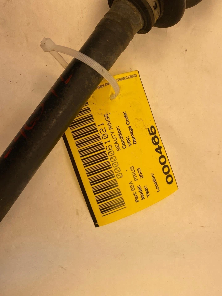 Левый передний вал оси CV 2001 - 2003 TOYOTA PRIUS в сборе со стороны водителя левый от оригинального производителя - Изображение 3 из 4