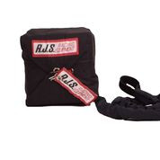 RJS Crossfire Series XL 12' Foot Drag Race Parachute 8 Lines  Black 2024