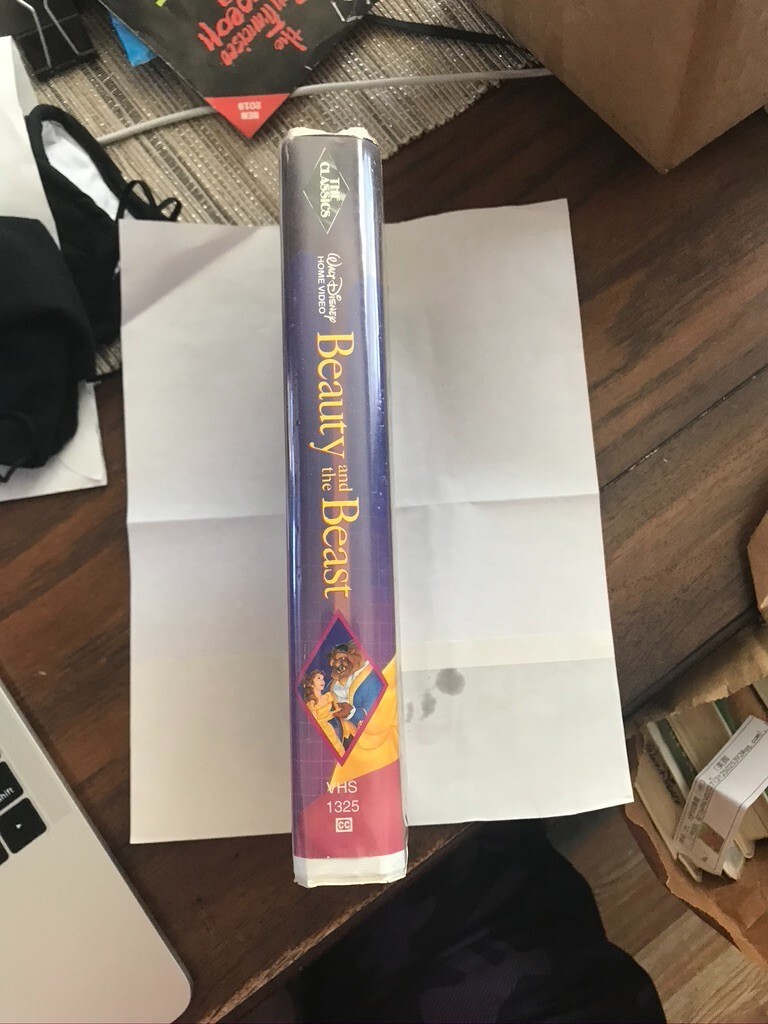Beauty and The Beast (VHS, 1992, RARE Black Diamond Classic