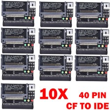10Pack Compact Flash CF to 3.5 Female 40 Pin IDE Bootable Adapter Converter Card
