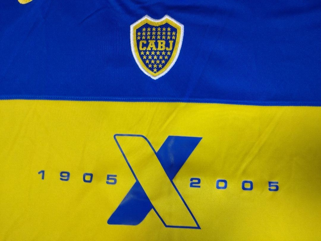 ナイキ　ボカジュニアーズ　2005 ホーム NIKE NIKE BOCA JUNIORS 2005 CENTENARIO HOME JERSEY - Soccer Plus