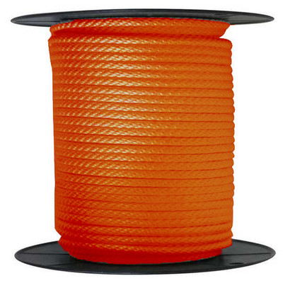 NICE! USA Made WHITE Double Braid Anchor Line 1//2/" X 50/' Non-Fading