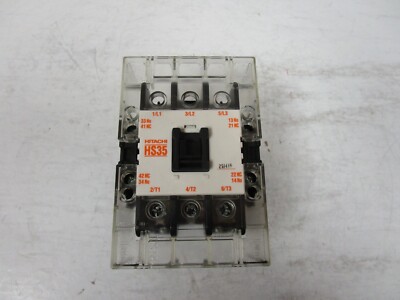 HITACHI CONTACTOR HS35 200-220V COIL 50A AMP 690V 